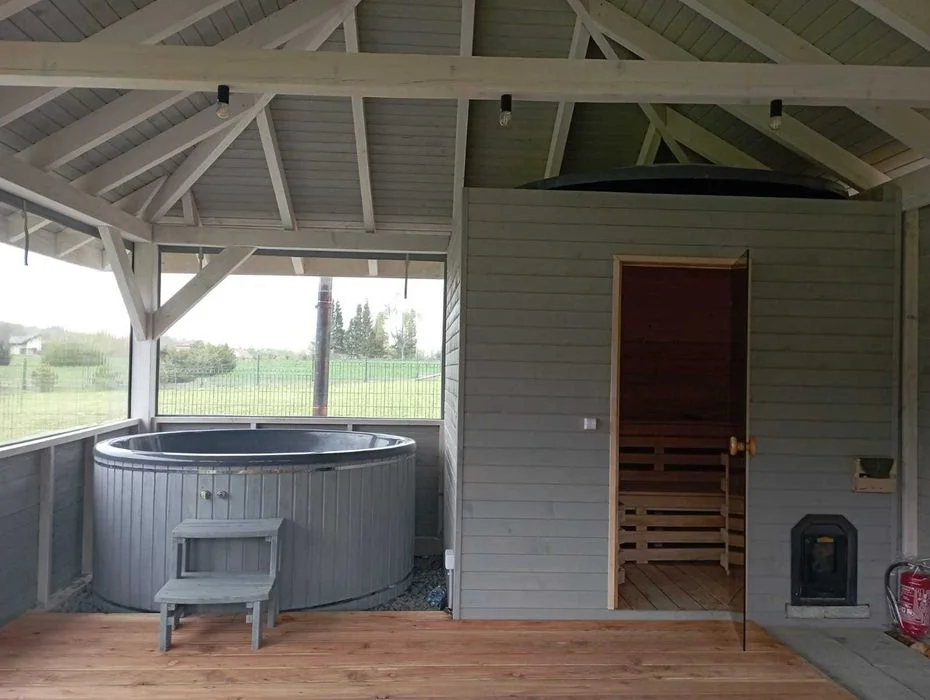 Domki Bieszczady-Solina! USTRZYKI DOLNE! - RÓWNIA!GORĄCA BANIA! Sauna – zdjęcie 9