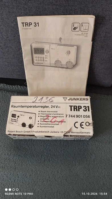 Regulator temperatury TRP31 junkers