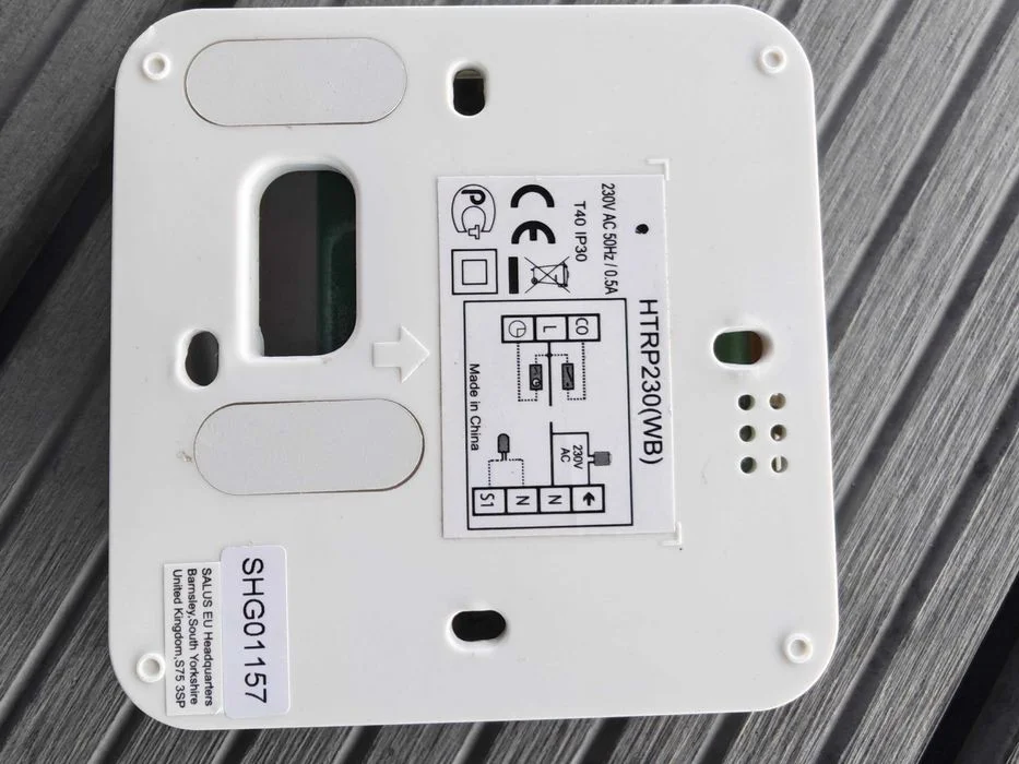 Regulator temperatury Salus HTRP230(50) / CosmoFLOOR / TRINNITY 230V – zdjęcie 3