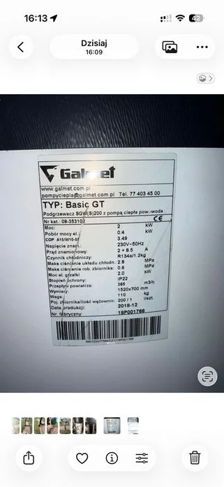 Pompa ciepła Galmet Basic GT (SGW(S)200 – zdjęcie 3