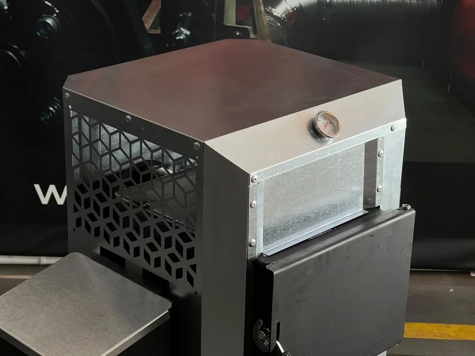Nagrzewnica warsztatowa Ng30 piec nadmuchowy (na drewno+oleje) 30kw – zdjęcie 3