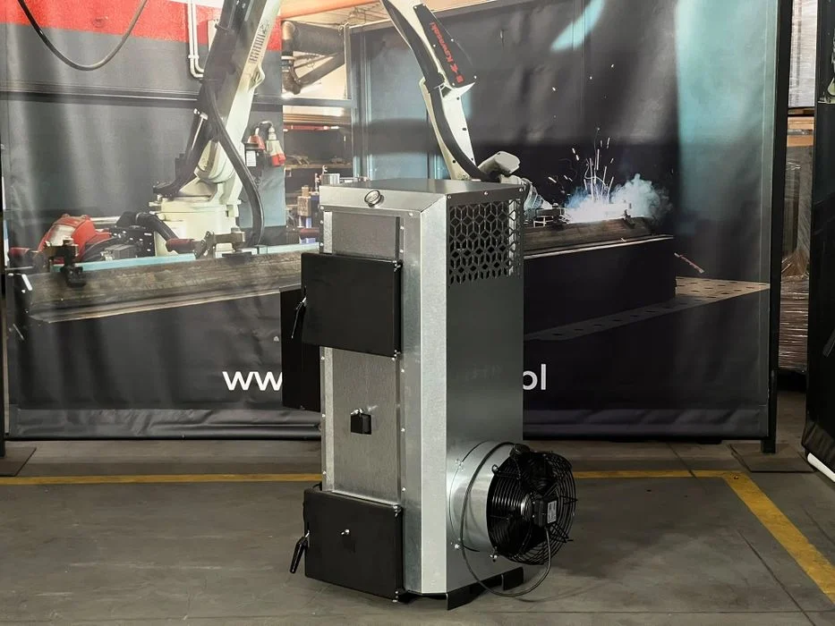 Nagrzewnica warsztatowa Ng30 piec nadmuchowy (na drewno+oleje) 30kw