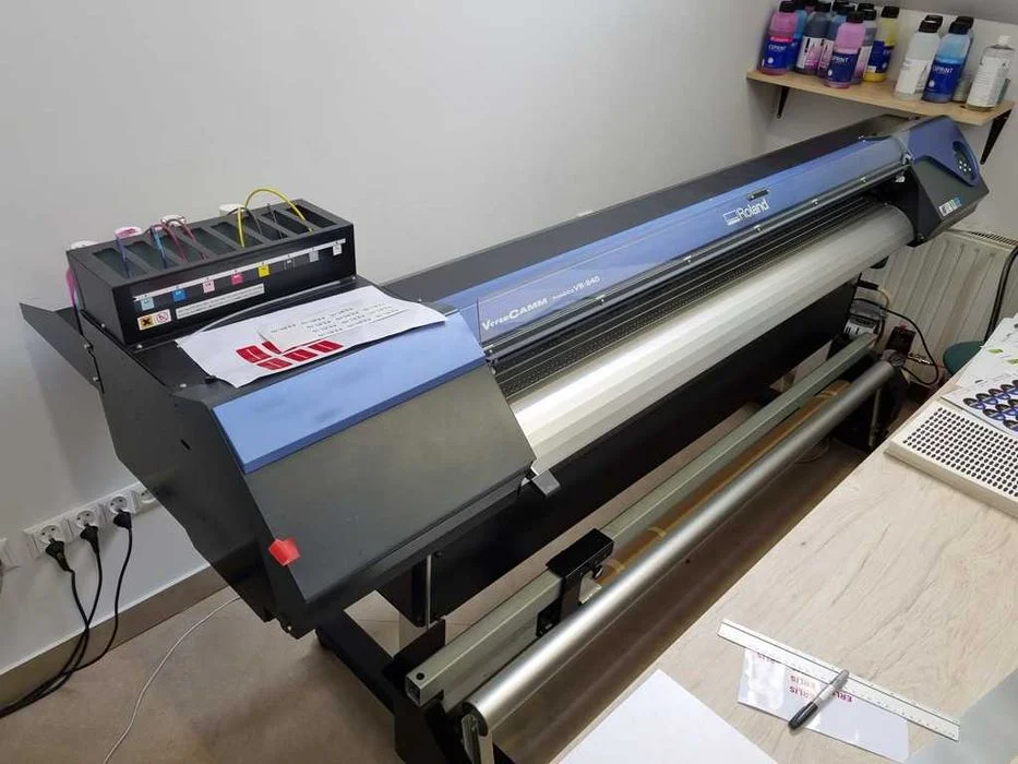 Roland VS-640 ErogoSoft 16 – F.V.23% – Eco solvent Ploter VersaCamm Pint&Cut drukujący i tnący – zdjęcie 4