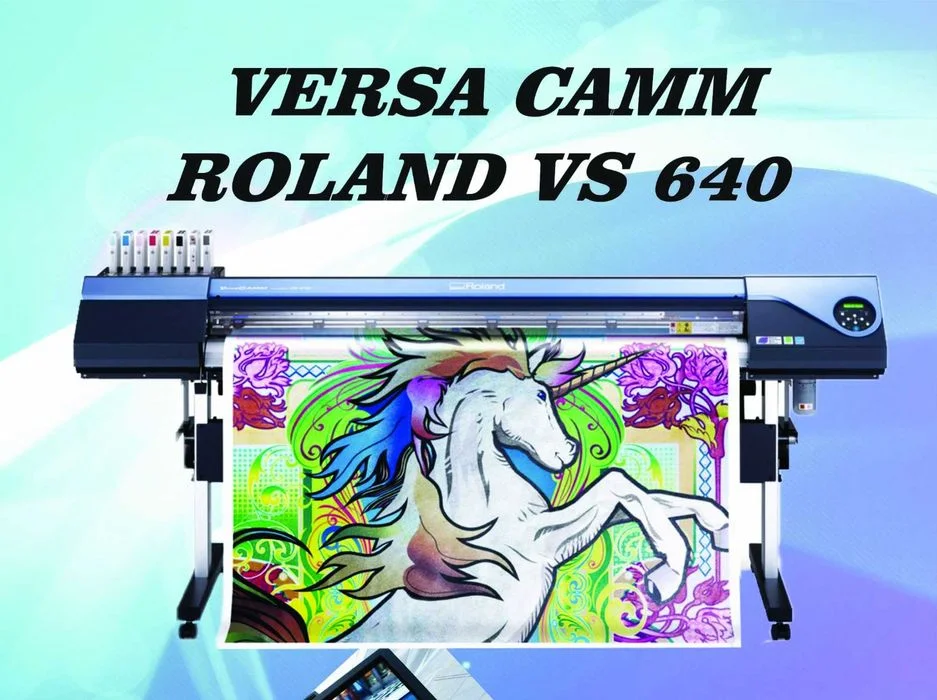 Roland VS-640 ErogoSoft 16 – F.V.23% – Eco solvent Ploter VersaCamm Pint&Cut drukujący i tnący – zdjęcie 7