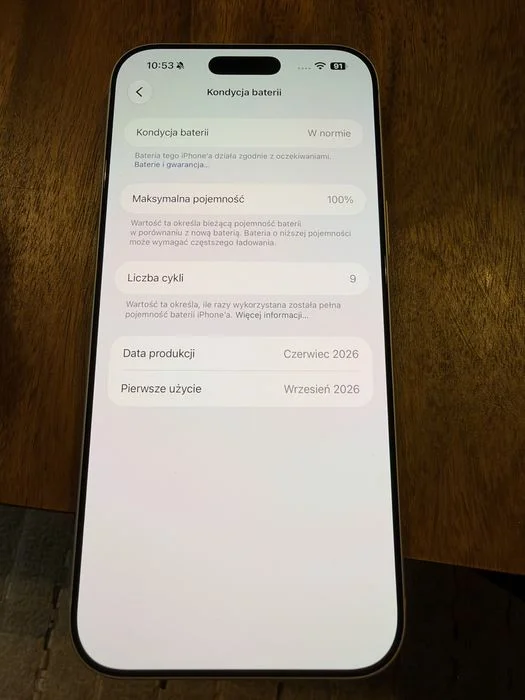 Iphone 17 pro max, 256 GB, stan idealny, pierwsze użycie wrzesień 2026! – zdjęcie 6