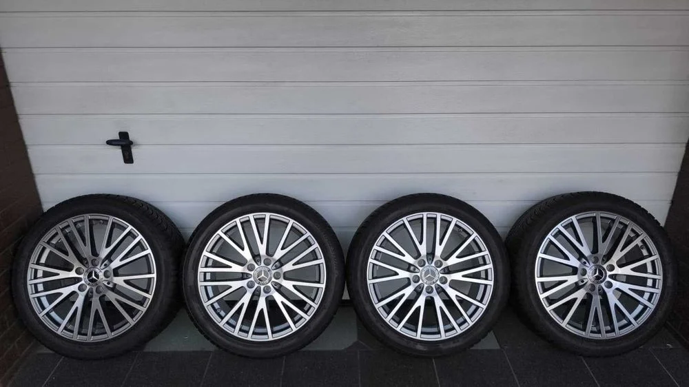 Koła Mercedes A Klasa W177 B W247 CLA W118 18" 5x112 opony zima 225/45/18 (OL2310) – zdjęcie 2