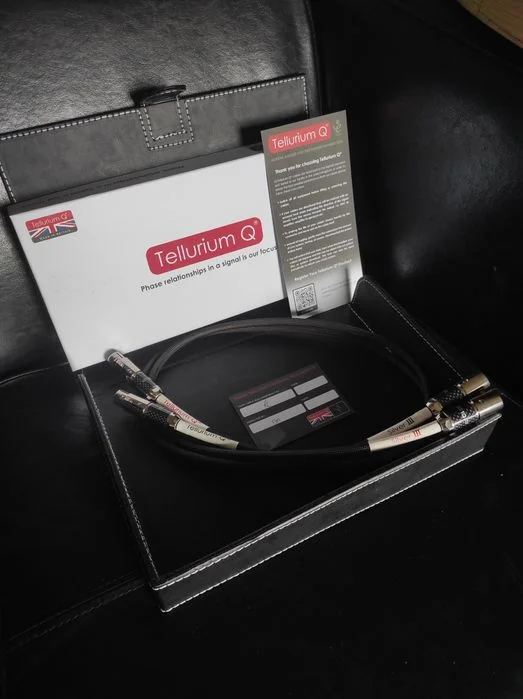 � Tellurium Silver III XLR interkonekt stereo kable przewody sygnałowe Trans Audio Hi-Fi