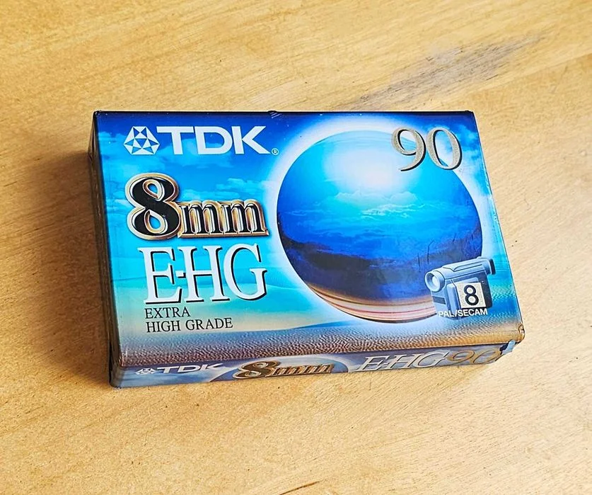 Kaseta video TDK 8 mm EHG