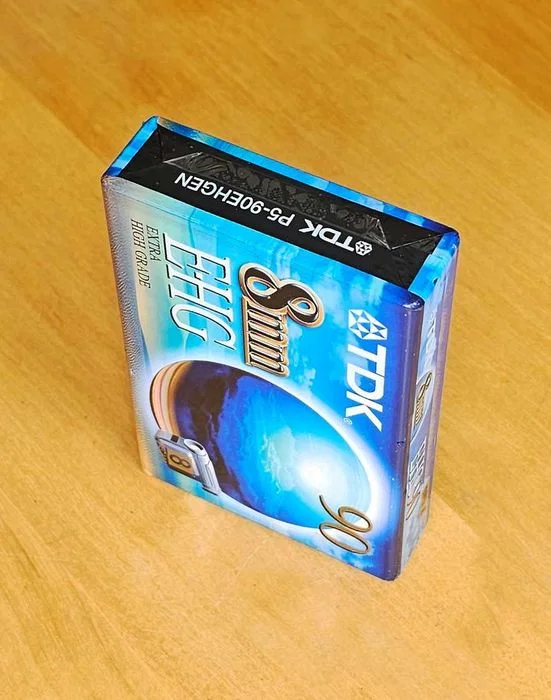 Kaseta video TDK 8 mm EHG – zdjęcie 2