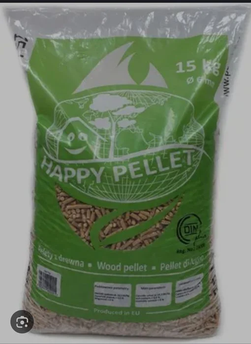 PELLET HAPPY PELLET 6mm DIN PLUS A1 – Sosnowy– 15kg – Premium