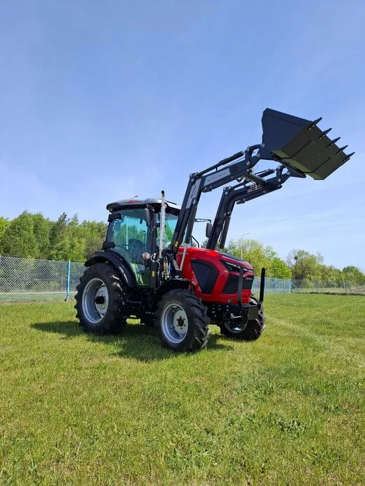 NOWY Ciągnik rolniczy FOTRAK MK 604C 65 koni 3 litrowy silnik dotacje Ładowacz Tuz klimatyzacja pneumatyka hydraulika obciążniki kioti branson solis – zdjęcie 4