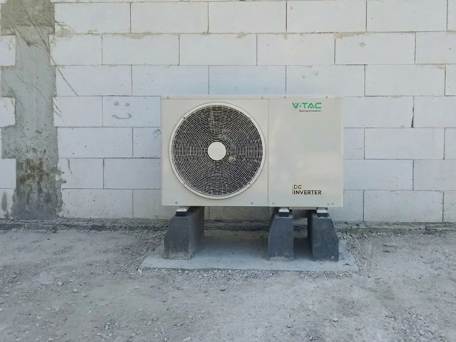 Pompa ciepła z pełnym montażem V-TAC GAJA 10KW Kompletna kotłownia z montażem
