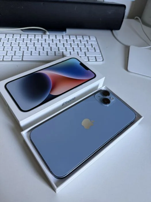 Bateria 100% iPhone 14 Plus 256gb Blue