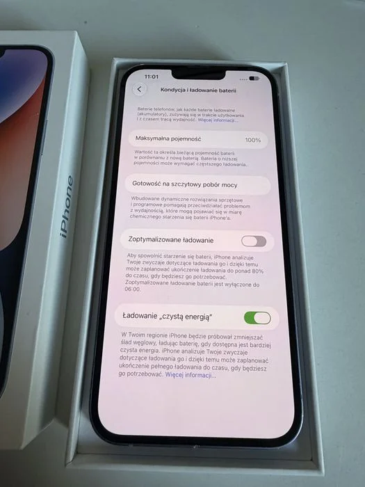 Bateria 100% iPhone 14 Plus 256gb Blue – zdjęcie 6