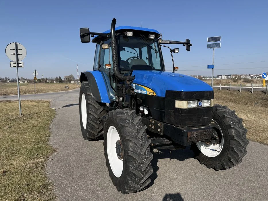 New holland tm120 tm 120 nie tm130 nie tm135 nie case ciagnik rolniczy – zdjęcie 6