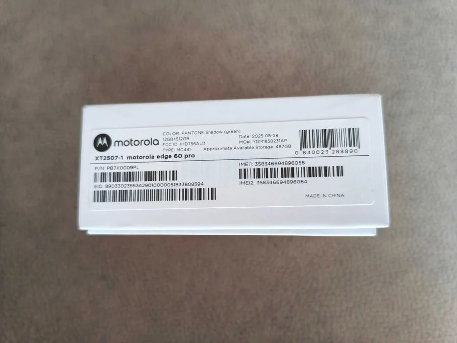 Smartfon Motorola EDGE 60 PRO 12+512GB Zielonoszary (model XT2507-1) – zdjęcie 4