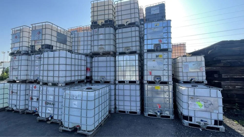 Zbiornik 1000L mauzer małzer paletopojemnik 1000 l – zdjęcie 2