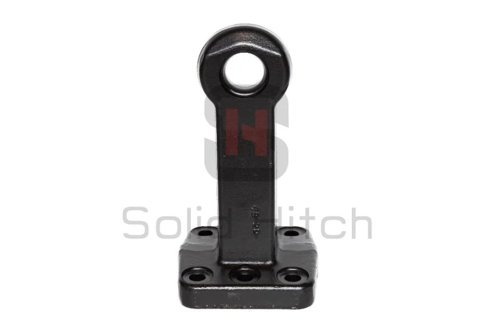 Ucho dyszla rolnicze 40 mm, rozstaw 110x100, przyczepa tandem, zaczep – zdjęcie 3