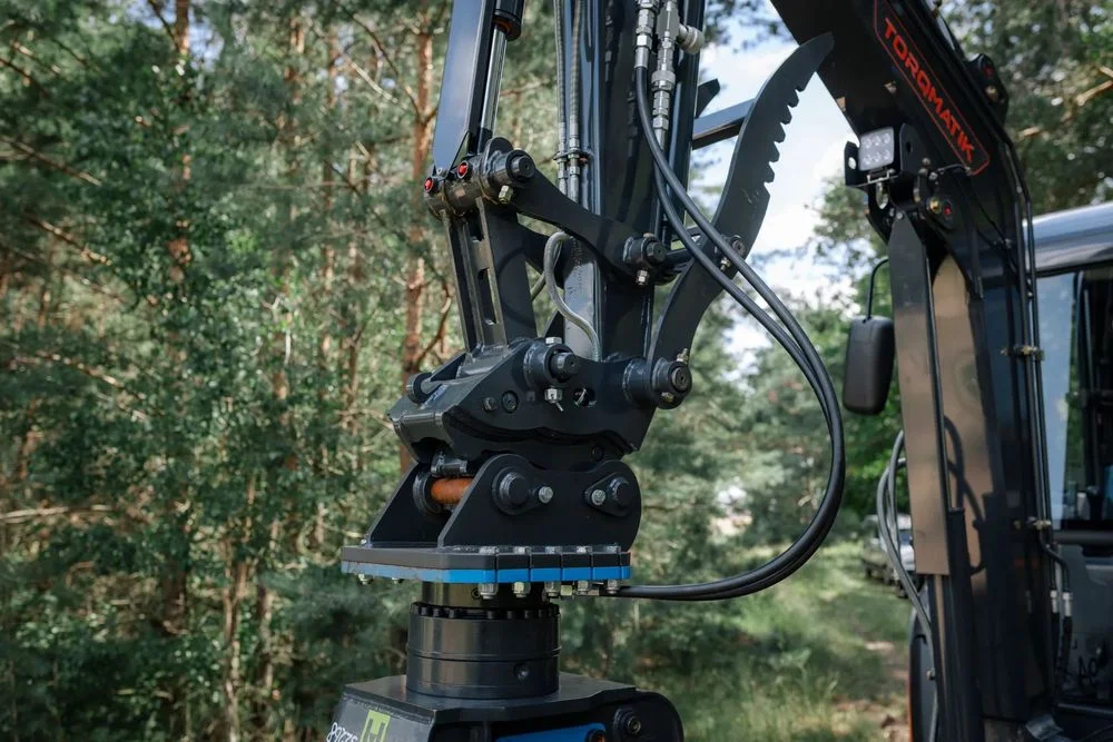 TORQMATIK ME35 NOWA minikoparka gąsienicowa, WAGA 3.8T, KLIMA 6-pozycyjny pług, YANMAR, Le-Hydraulix, 3 łyżki, szybkozłącze hydr. – zdjęcie 8