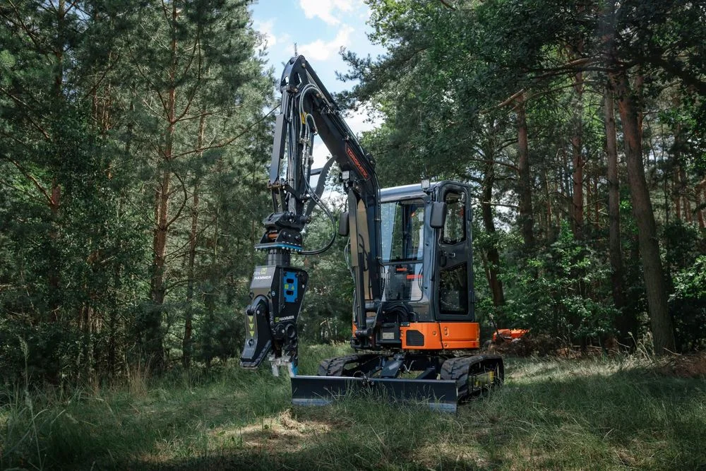 TORQMATIK ME35 NOWA minikoparka gąsienicowa, WAGA 3.8T, KLIMA 6-pozycyjny pług, YANMAR, Le-Hydraulix, 3 łyżki, szybkozłącze hydr. – zdjęcie 7