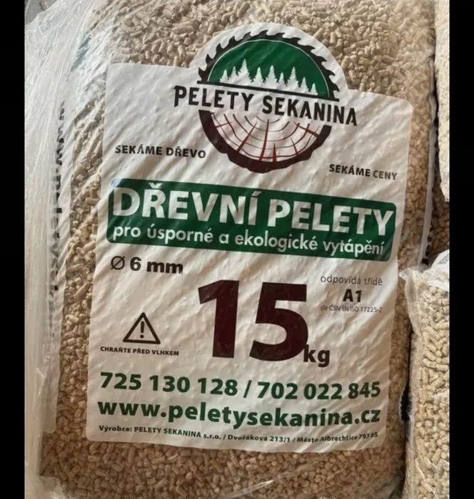 Pellet Drzewny SEKANINA 6mm Premium – Certyfikowany EN Plus A1 – zdjęcie 2