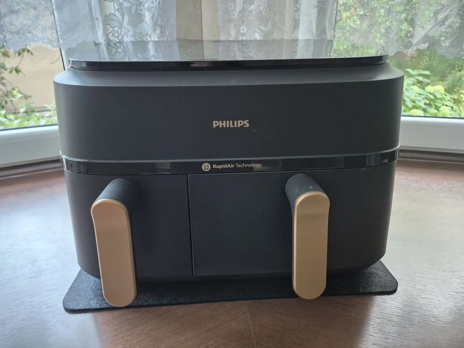 Air Fryer Frytkownica beztłuszczowa PHILIPS Ovi Dual Basket NA352/00 9l z podwójnym koszem
