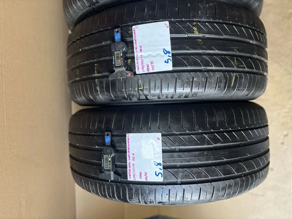 4x 235/50R17 96W CONTINENTAL CONTISPORTCONTACT 5 opona letnia rant – zdjęcie 2