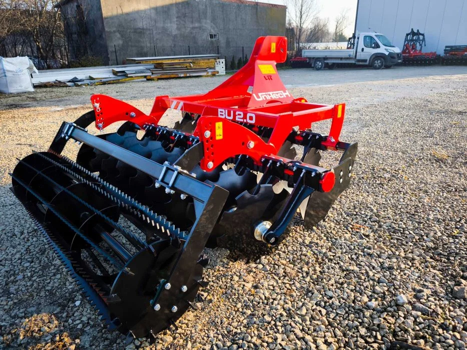 Brona Talerzowa Talerzówka LEKKA Transport Raty z wałem kompaktowa nowa – zdjęcie 5