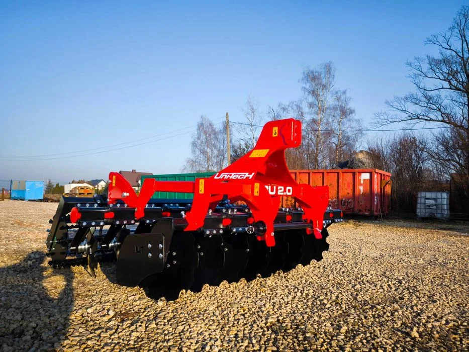 Brona Talerzowa Talerzówka LEKKA Transport Raty z wałem kompaktowa nowa