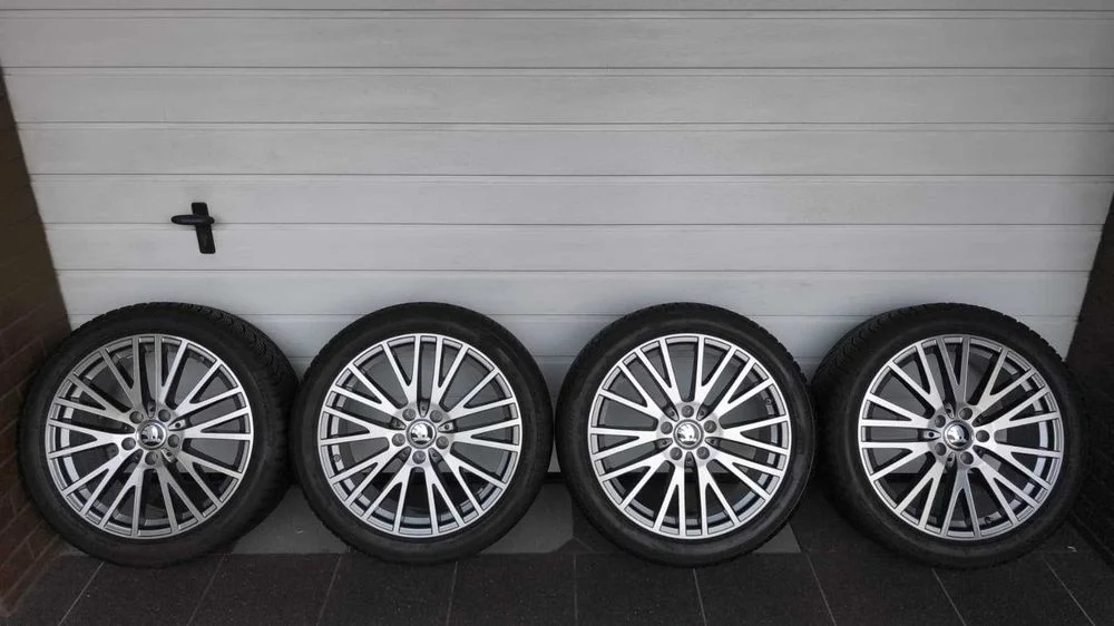 Koła Skoda Octavia MK4 Mercedes Audi Vw 18" 5x112 opony zima 225/45/18 (OL2311) – zdjęcie 2