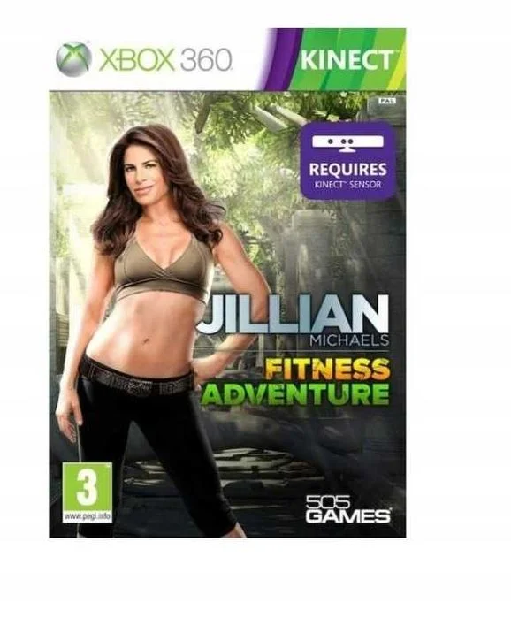 XBOX 360 Jillian Fitness Adventure Games4US C.H. Nowa Góna Łódź