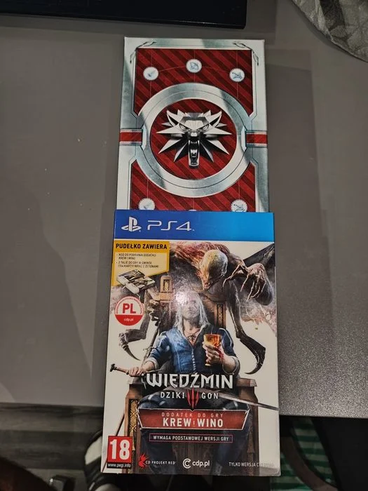 Wiedźmin Dziki gon - Krew i wino karty do gry w gwinta FOLIA ps4 – zdjęcie 2