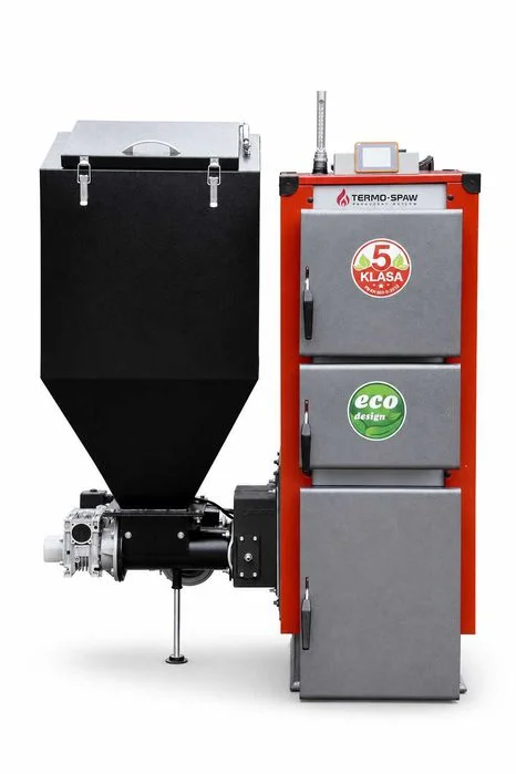 kocioł 2w1 na ekogroszek i pellet hybryda 24kw do 240m2 piec sv200 technix dostawa piec za 0zł hybrydowe producent pleszewski kotły – zdjęcie 2