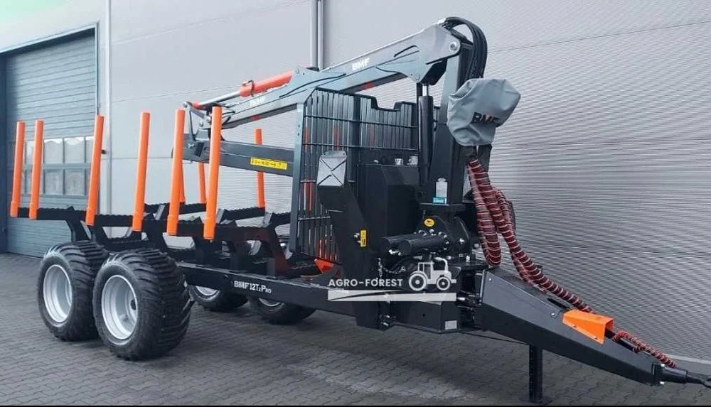 Przyczepa Leśna BMF12T 12T2Pro 750Hp 1520kg ! Prehydraulik – Chłodnica – zdjęcie 4
