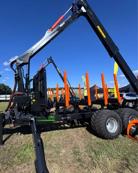 Przyczepa Leśna BMF12T 12T2Pro 750Hp 1520kg ! Prehydraulik – Chłodnica – zdjęcie 7
