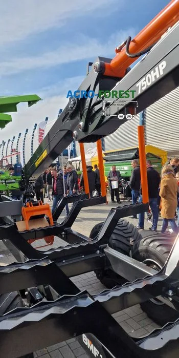 Przyczepa Leśna Zrywkowa BMF 10 - 14 T2 PRO z Żurawiem BMF 720 BMF 750 – zdjęcie 8