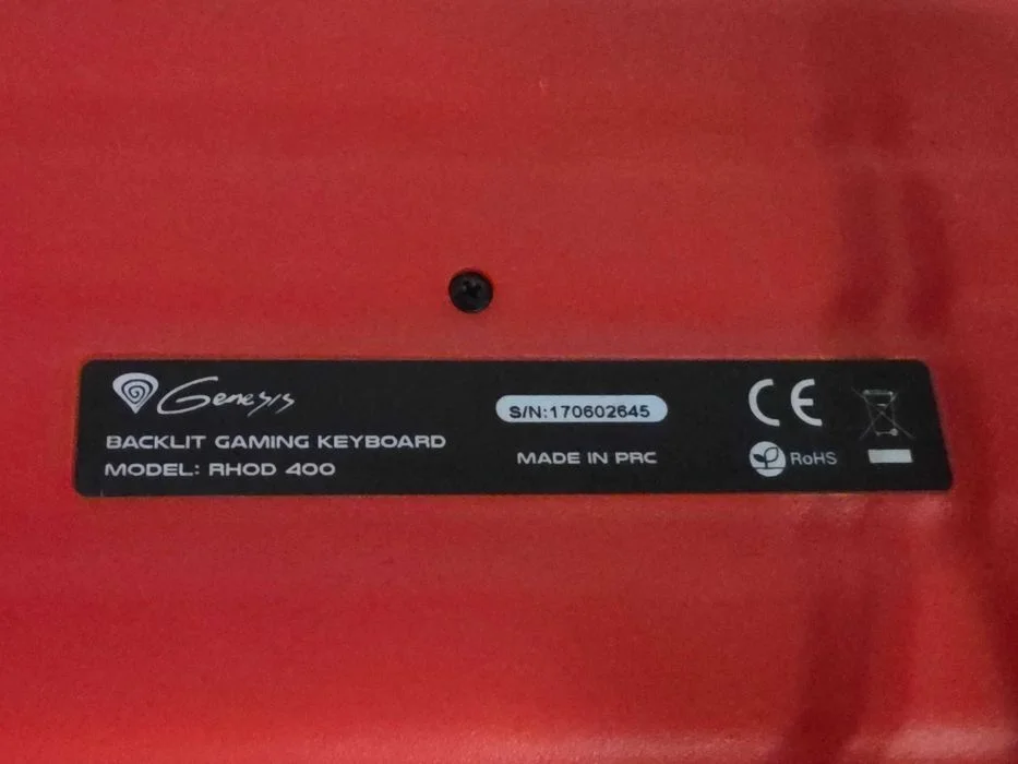 klawiatura gamingowa Genesis Rhod 400 RGB – zdjęcie 3