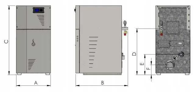 Piec kocioł Konzulsan Lidia Compact MINI 10 kW na pellet ZUM – zdjęcie 2