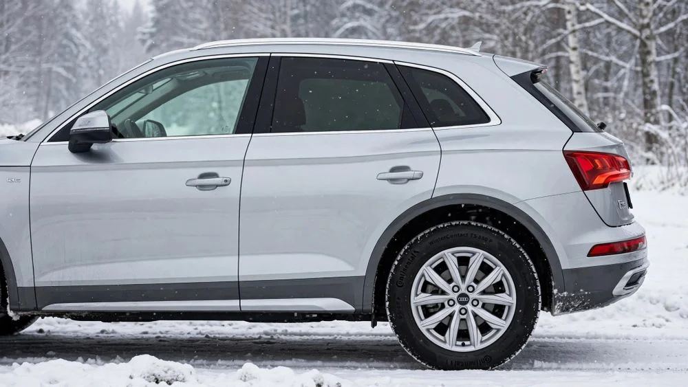 KOLA ZIMOWE 17" AUDI Q5 FY 80A601025J 8Z8 7Jx17 ET34 Continental 235/65R17 AO 2024 NOWE hurt detal – zdjęcie 3