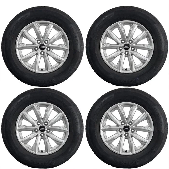 KOLA ZIMOWE 17" AUDI Q5 FY 80A601025J 8Z8 7Jx17 ET34 Continental 235/65R17 AO 2024 NOWE hurt detal – zdjęcie 2