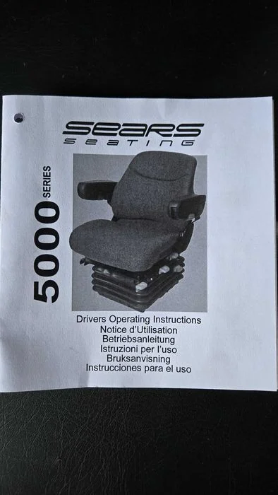 Siedzenie/Fotel pneumatyczny do ciągnika rolniczego - Sears Seating 5000 – zdjęcie 5
