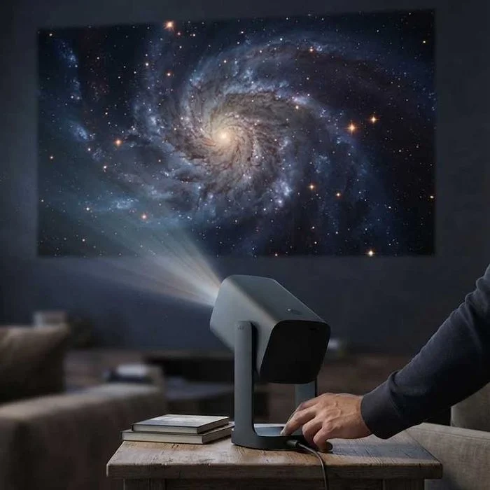 Projektor Na Ścianę Bluetooth HD WANBO – Idealny Na Prezent – zdjęcie 3