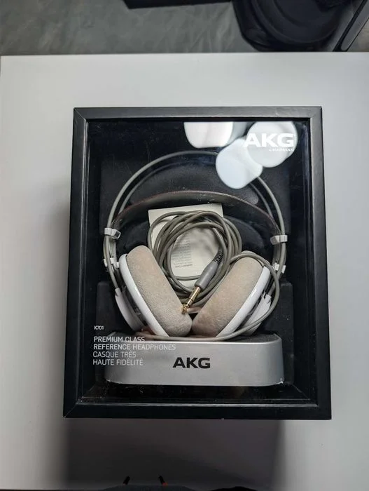 AKG K701 - słuchawki studyjne, stan idealny, pudełko