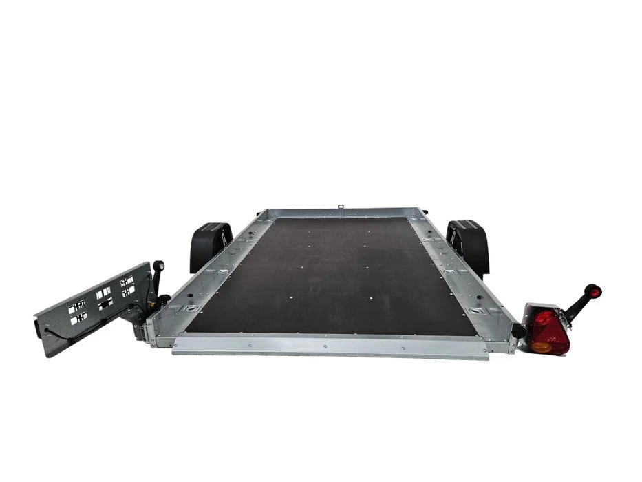 Przyczepa Faro Viarus platforma pod quad 250x149 1 oś DMC 750kg traktorek ATV Nowa 2026 Dostawa – zdjęcie 2
