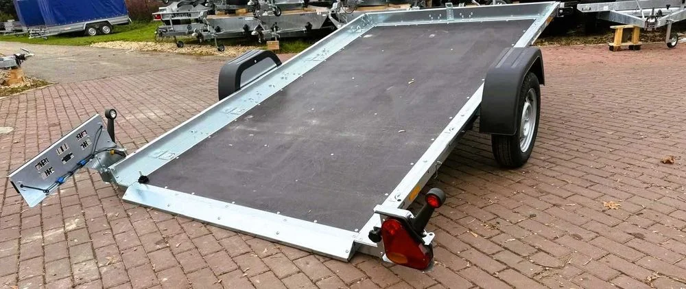 Przyczepa Faro Viarus platforma pod quad 250x149 1 oś DMC 750kg traktorek ATV Nowa 2026 Dostawa – zdjęcie 6