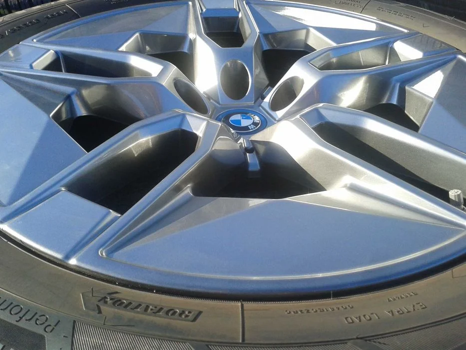 oryginalne r20 5x112 20cali felgi jak nowe mielec bmw ix g01 g02 g30 g20 ix40 ix50 szare oem x3 x4 x5 mercedes volkswagen audi elektryk ixm seat skoda – zdjęcie 6