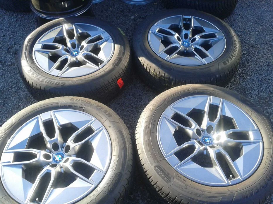 oryginalne r20 5x112 20cali felgi jak nowe mielec bmw ix g01 g02 g30 g20 ix40 ix50 szare oem x3 x4 x5 mercedes volkswagen audi elektryk ixm seat skoda – zdjęcie 5