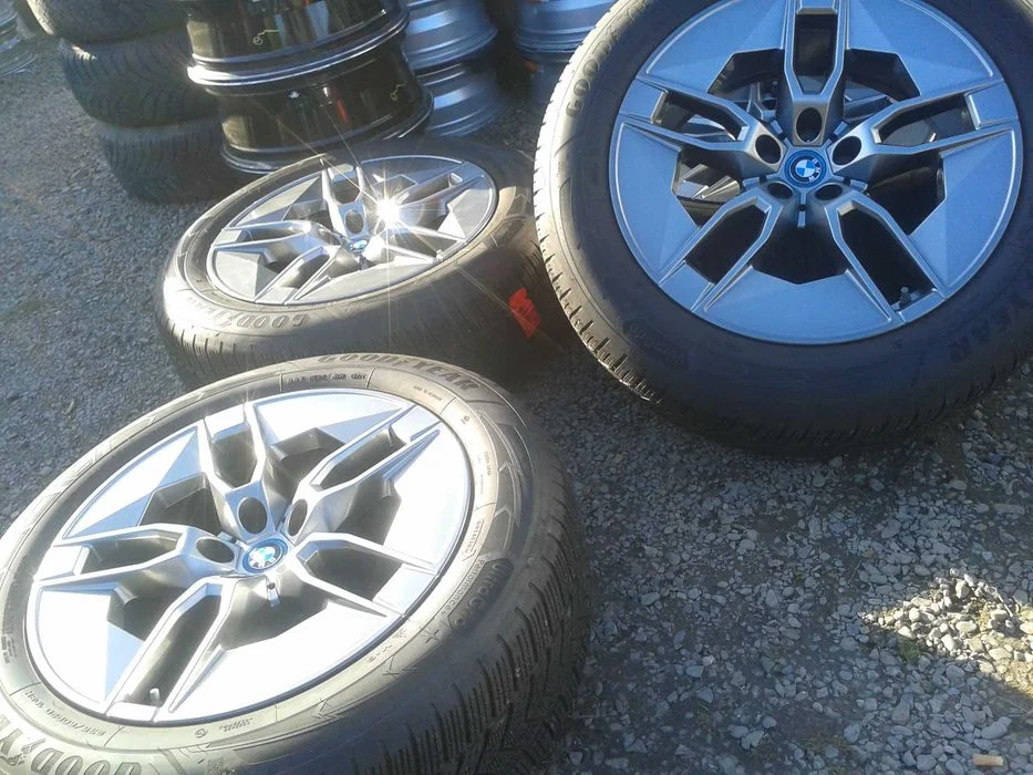 oryginalne r20 5x112 20cali felgi jak nowe mielec bmw ix g01 g02 g30 g20 ix40 ix50 szare oem x3 x4 x5 mercedes volkswagen audi elektryk ixm seat skoda – zdjęcie 7