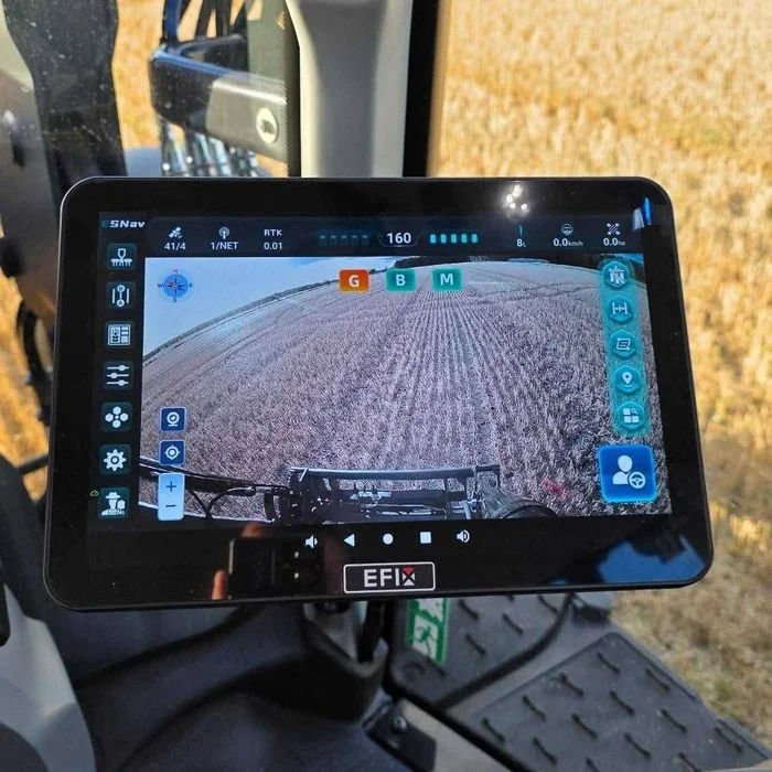 EFIX eSTEER 20 MAX ISOBUS nawigacja rolnicza RTK 2,5cm kierownica elektryczna monitor 12,1" – zdjęcie 5