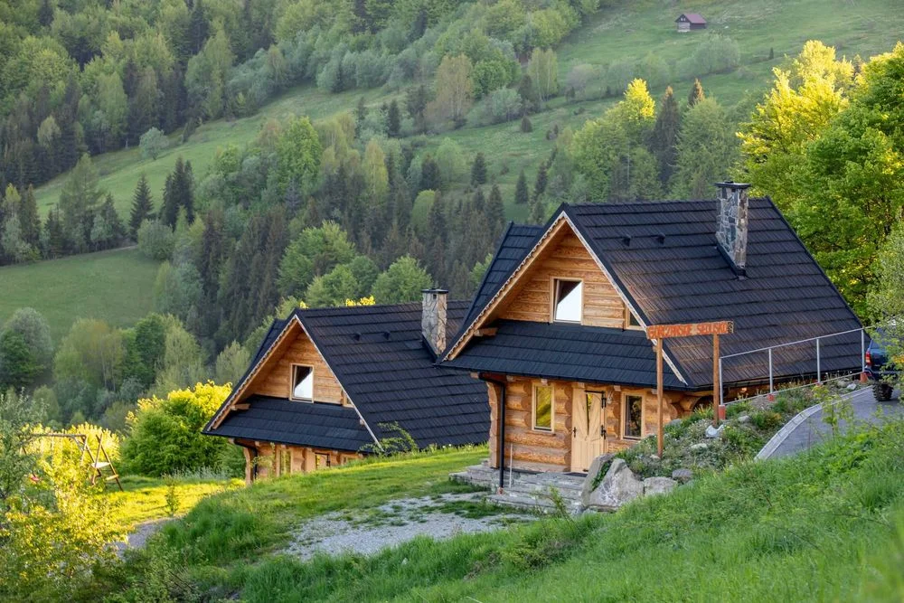 Domek z kominkiem w górach widok na Tatry ferie jacuzzi balia wczasy cisza, Gorce, owce – zdjęcie 5